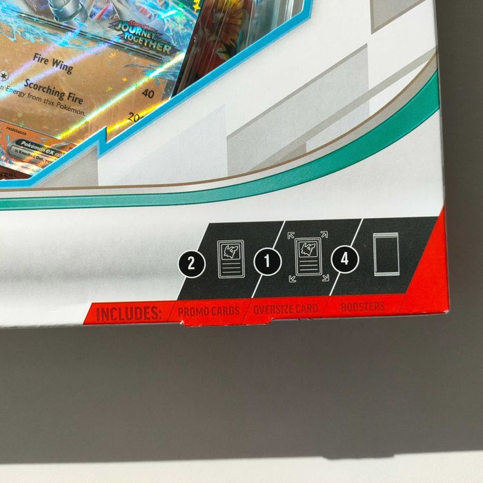 Set cartonase Pokemon TCG, Rashiram Ex Box