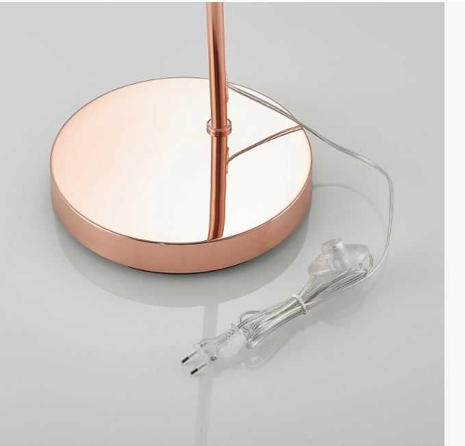 Lampă cu arc Lindby 4018247 Lennart, cupru, reglabilă pe înălțime, E27