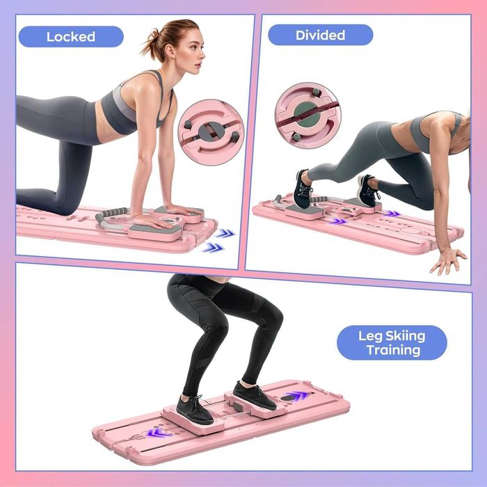 Сгъваема дъска за пилатес IMAYCC с реформатор за коремни мускули