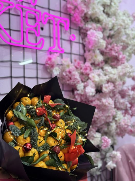 Букет из мандаринов