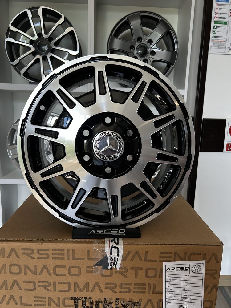 Jante ARCEO 6X130 de greutate R16 Mercedes Sprinter Volkswagen Crafter