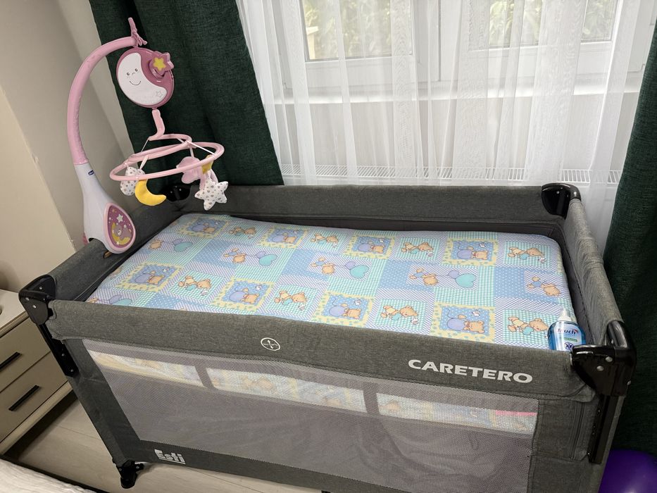 Pătuț pliabil pentru bebeluși – Caretero