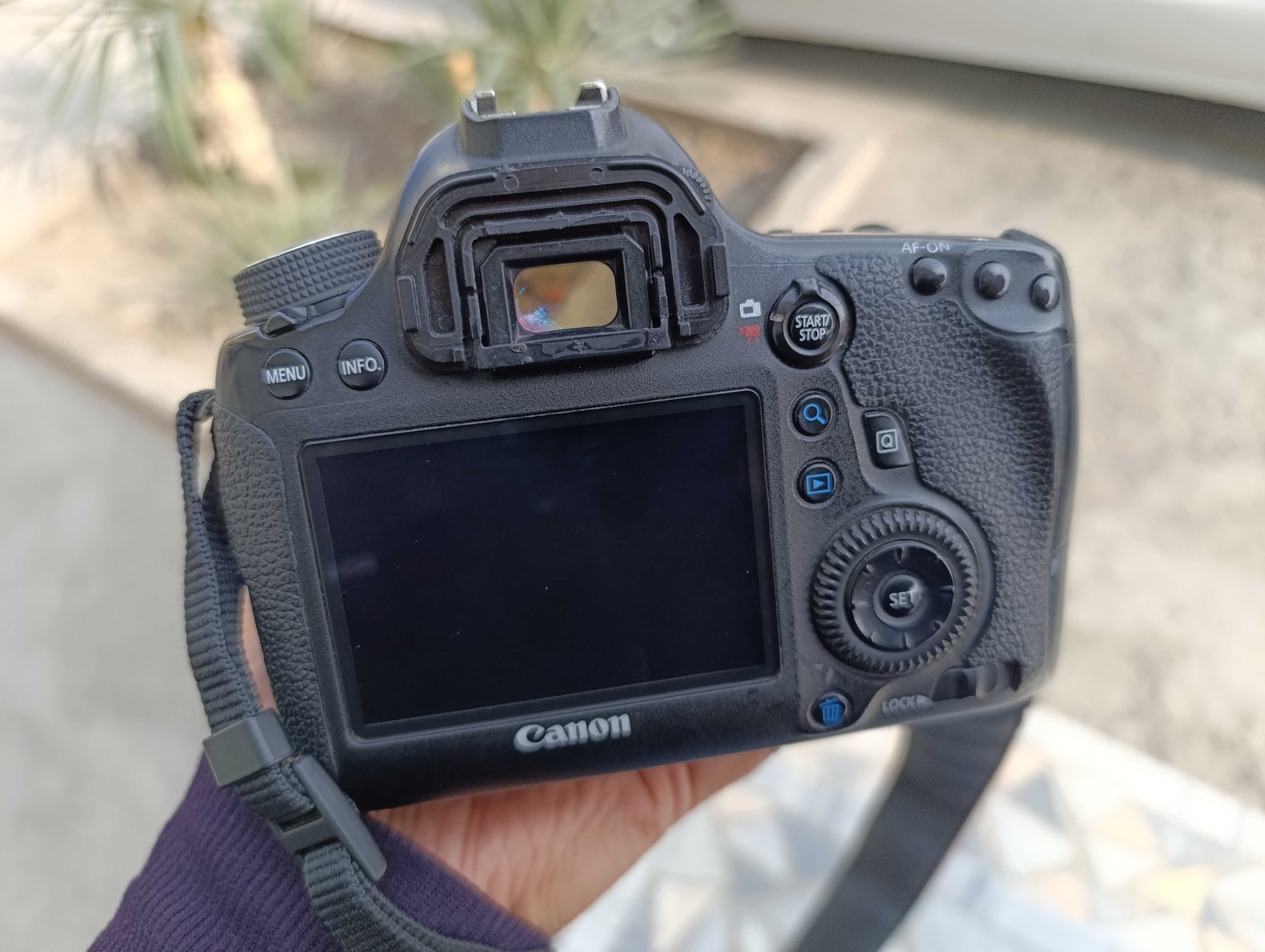 Canon 6D kit сотилади холати яхши айби йук. body ни узи 400$