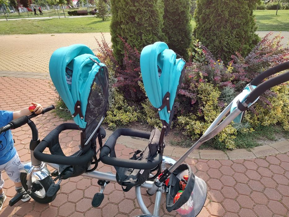 Триколка за близнаци CHIPOLINO , колело