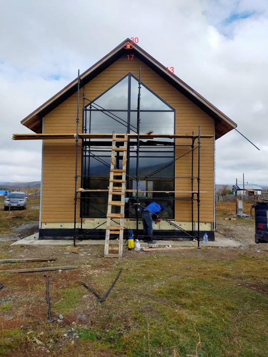 Сайдинг виниловый, металлический,  под кирпич.Docke, Технониколь