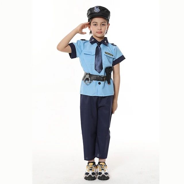 Детски костюм на Полицай с Аксесоари, Детски полицейски костюм