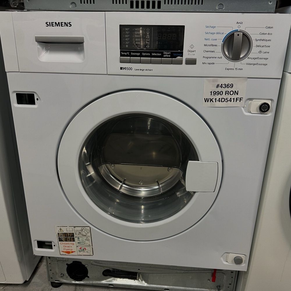 Masina de spalat rufe cu uscator Siemens WK14D541FF