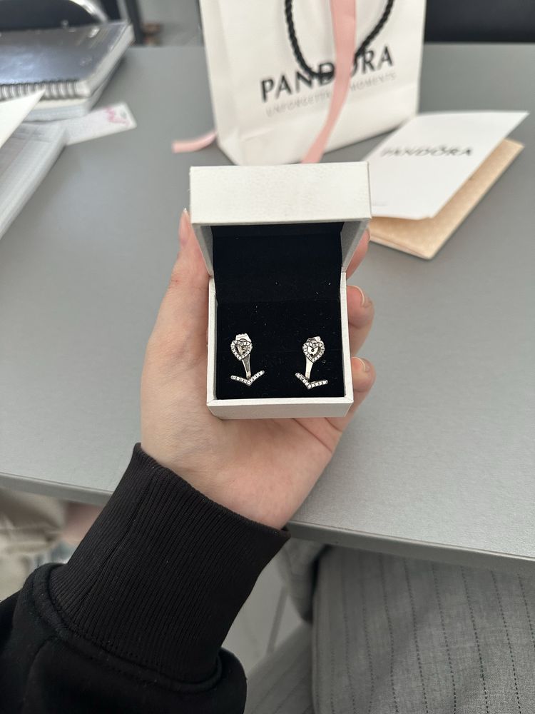 Сережки Pandora.
