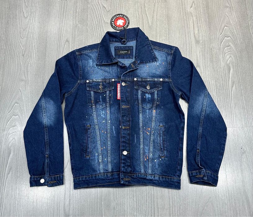 Geaca Barbati Dsquared De Blugi Albastru!