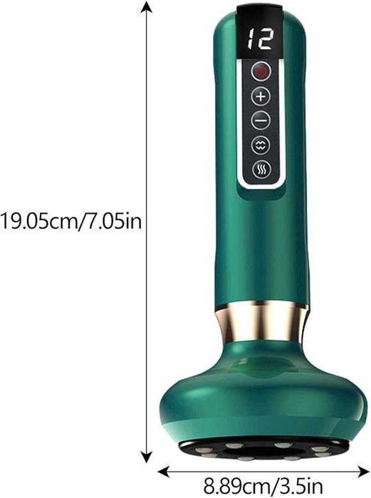 3 в 1 Вендузен масажор  с 12 нива на температура от Geruwam