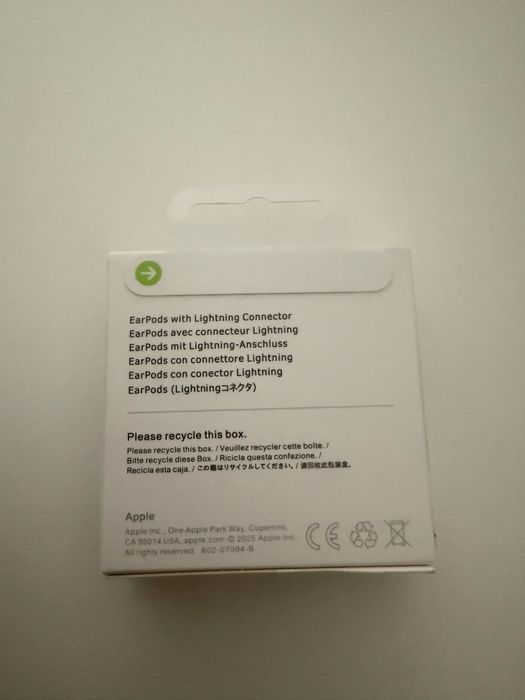 EarPods лайтнинг