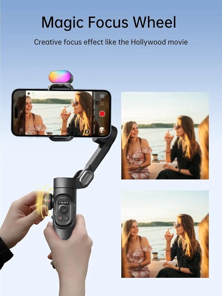 Смартфон Gimbal 3-осен стабилизатор за iPhone Android Селфи Гимбал сти