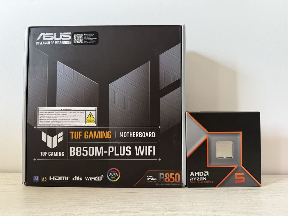 Asus TUF Gaming  B850M PLUS | Ryzen 5 9600X BOX