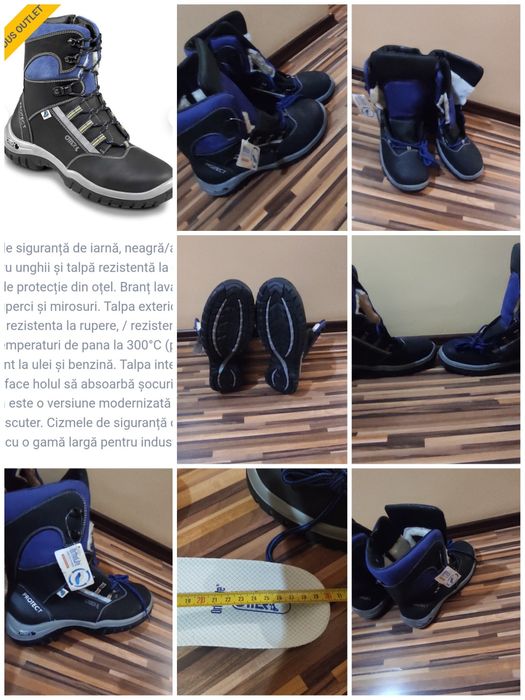 Pantofi de muncă UVEX Otter  straus engelbrt , MĂRIMEA 36/39-42-,45