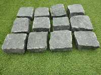 Piatra Cubica Granit Gri Antracit 10X10X5 CRAPATA