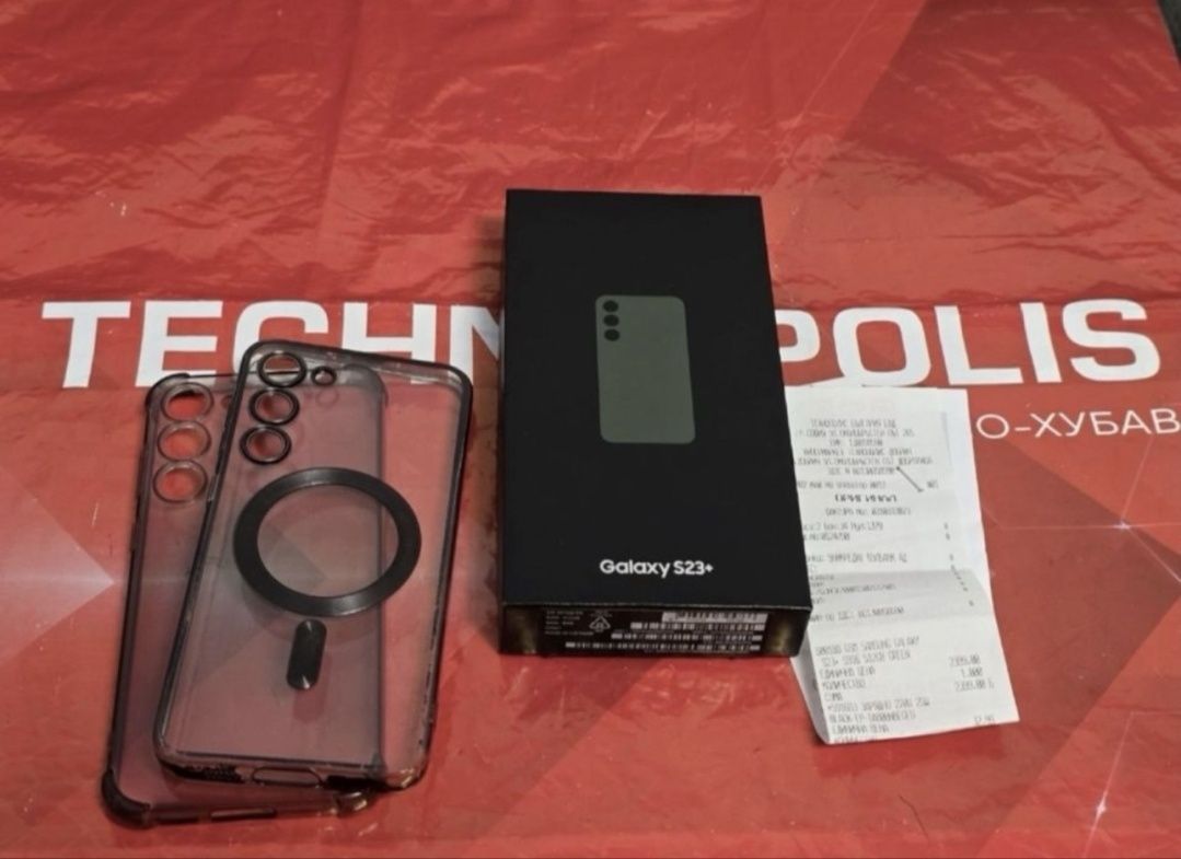 512GB Samsung S23 Plus + Технополис Гаранция 2025г. Green / Зелен