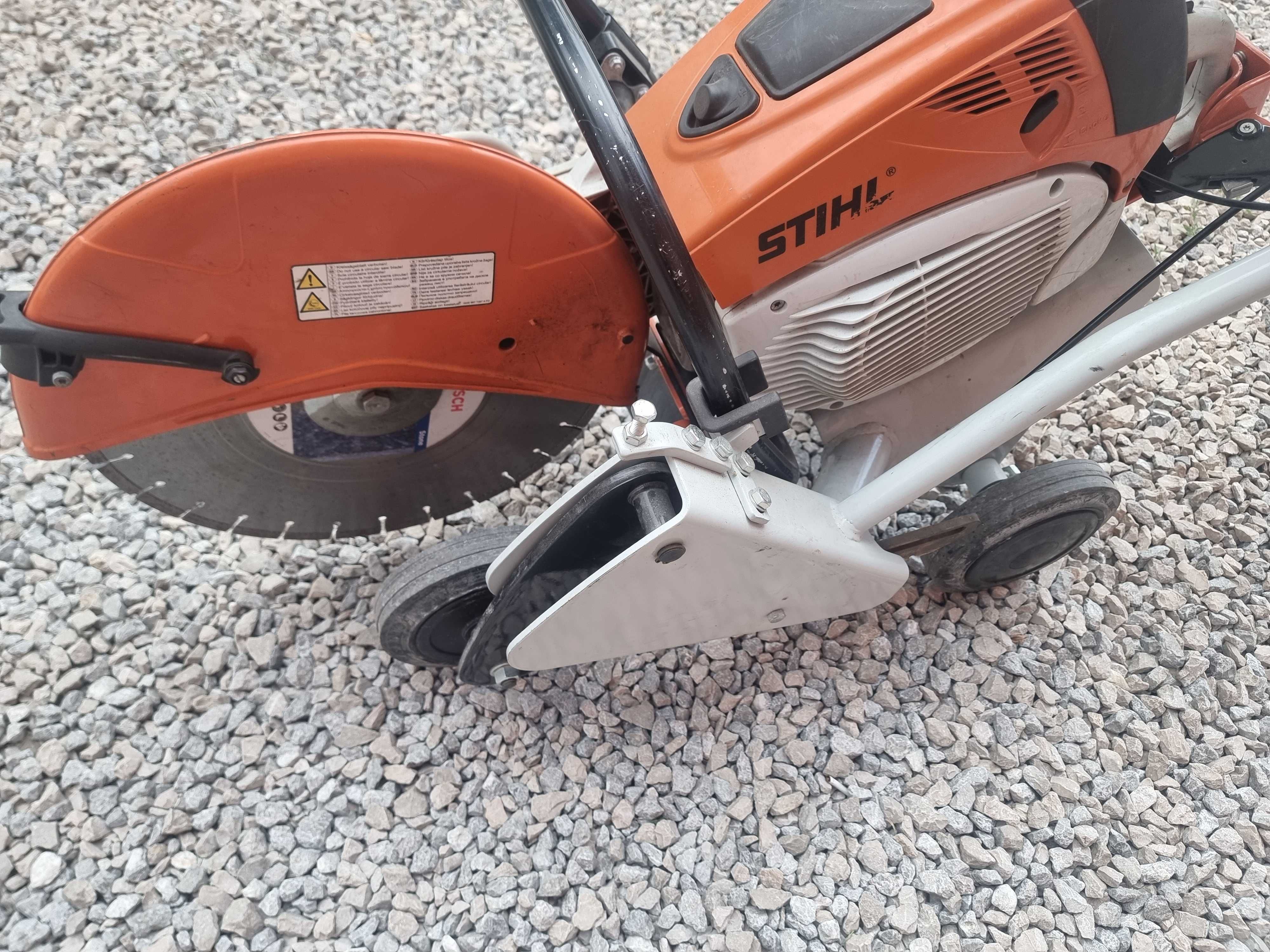 Stihl TS 800 - Мощен Бензинов ръчен фугорез 6.8 к.с - ф400 със количка