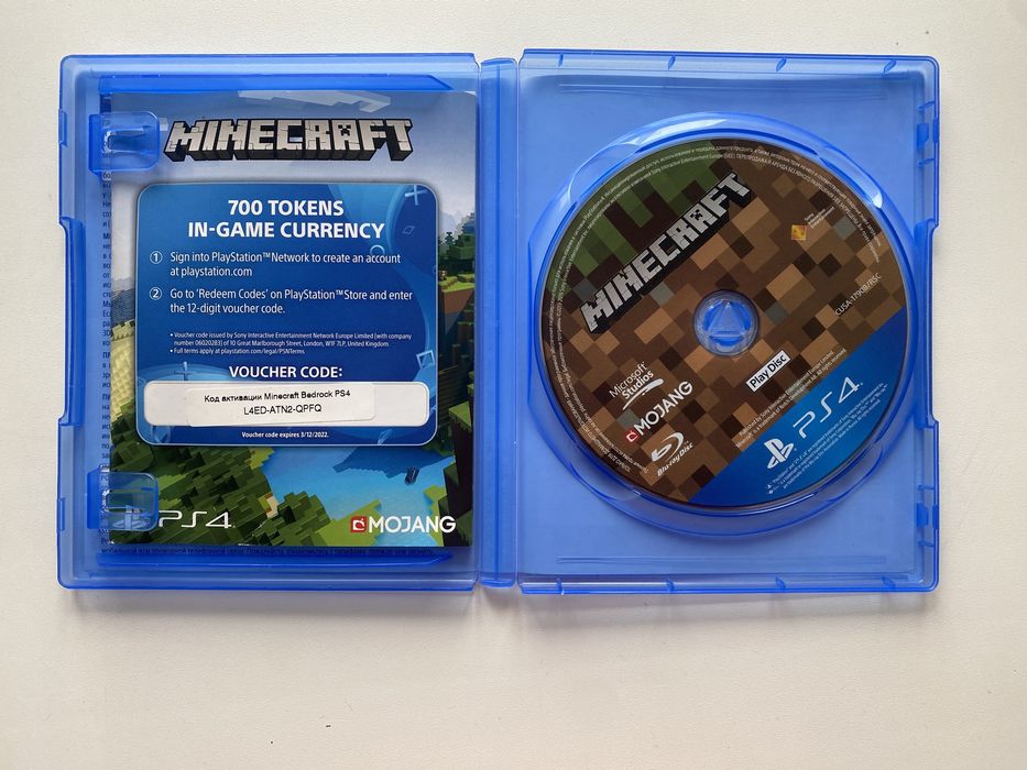 Диск игры minecraft