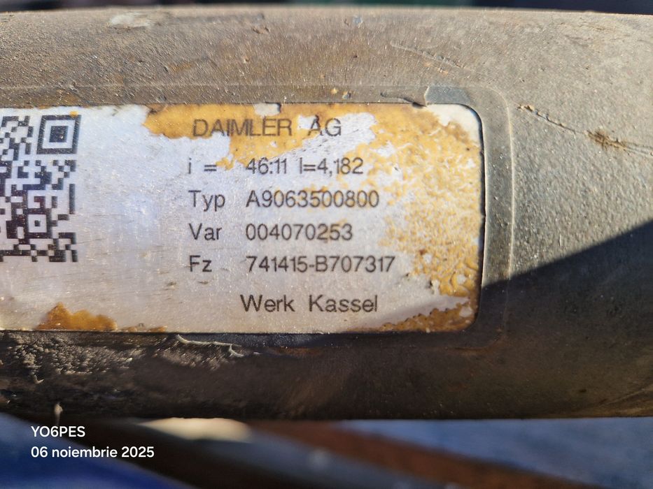 Punte Spate, Mercedes Sprinter 3.5 t,