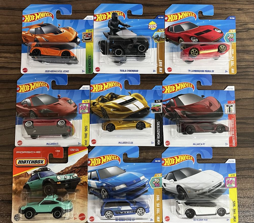 Hot Wheels модели