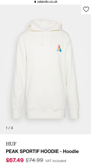 НОВ HUF Peak Sportif Pullover Hoodie мъжки суичър/худи - р.Л