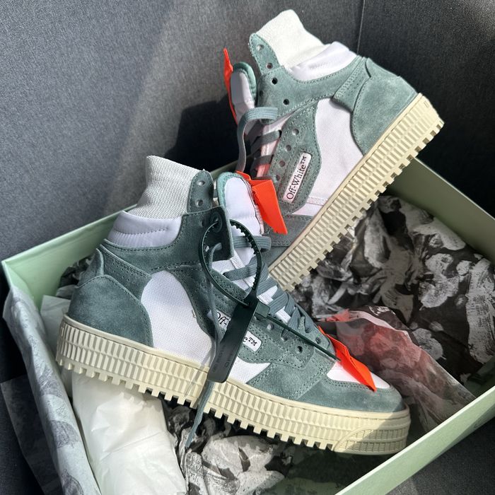 Off-White Off-Court 3.0 Suede Canvas Verde