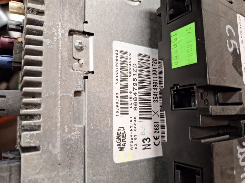 Навигация Ситроен Ц5 / Navigation Citroen C5 2010г.