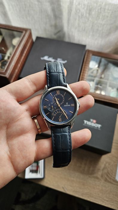 Vând ceas Festina de Bărbați Bleumarin
