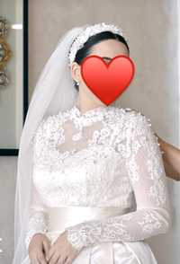 Продается шикарное свадебное платье в английском стиле