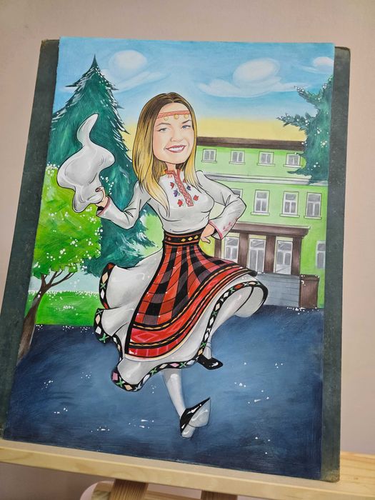 Ръчно Рисувани Карикатури