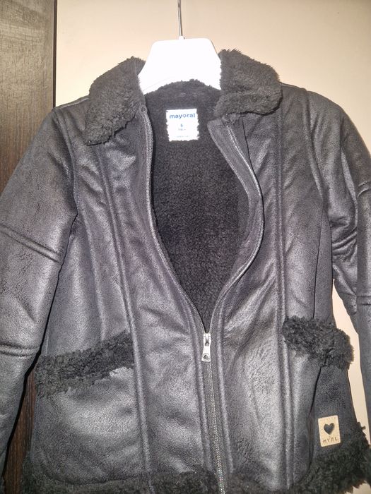 Cojoc dama aspect piele întoarsă