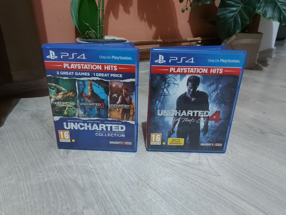 Pachet 4 Jocuri Uncharted 1,2,3,4 Playstation4, Playstation 5