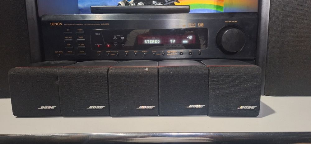 Boxe Quart. Boxe I.Q. Sony. Phillips Ribbon Twitter Denon avc a11sr.