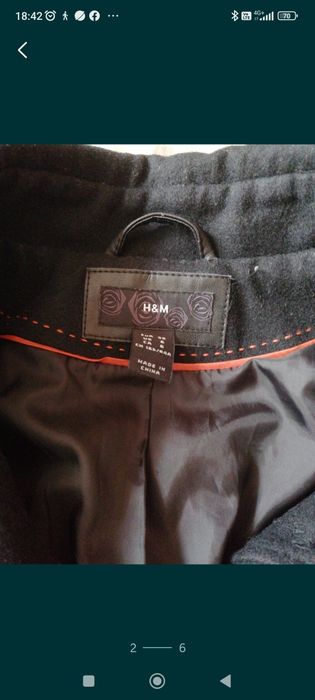 Зимно черно яке с гугла и палта