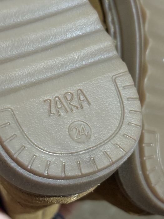 Cizme baieti Zara, maro, noi, 24