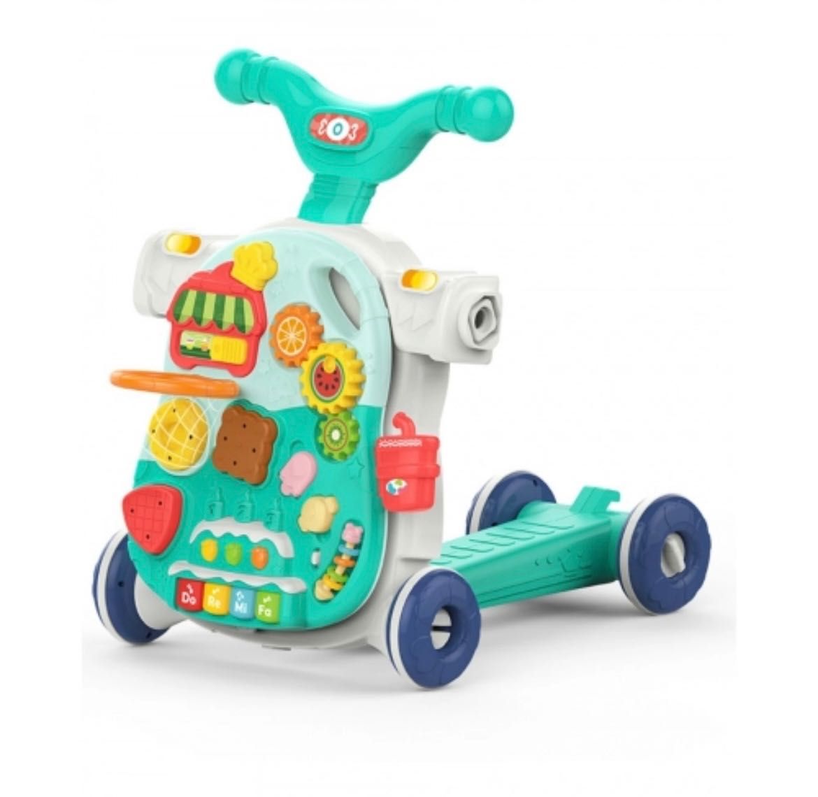 Walker Kikaa Boo 4 в 1, нов, скутер, кола, маса с активности