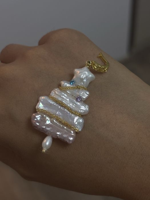 Перлен бароков медальон