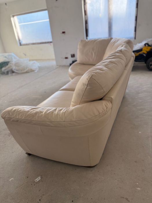 Canapea colț piele Ikea stare foarte bună