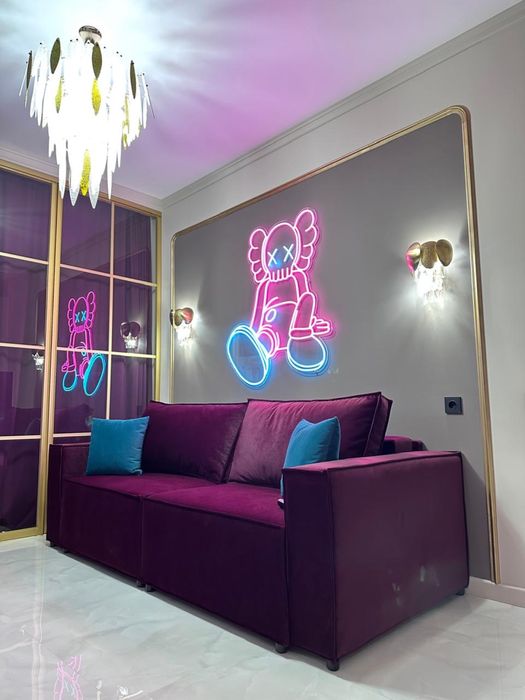 Новая квартира люкс с видом на горы в центре