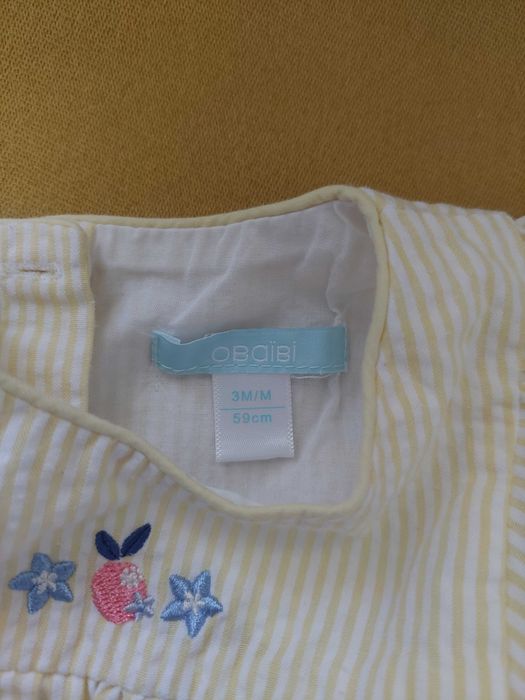 Роклички за бебе от 0-3 м. 59см. Obaibi