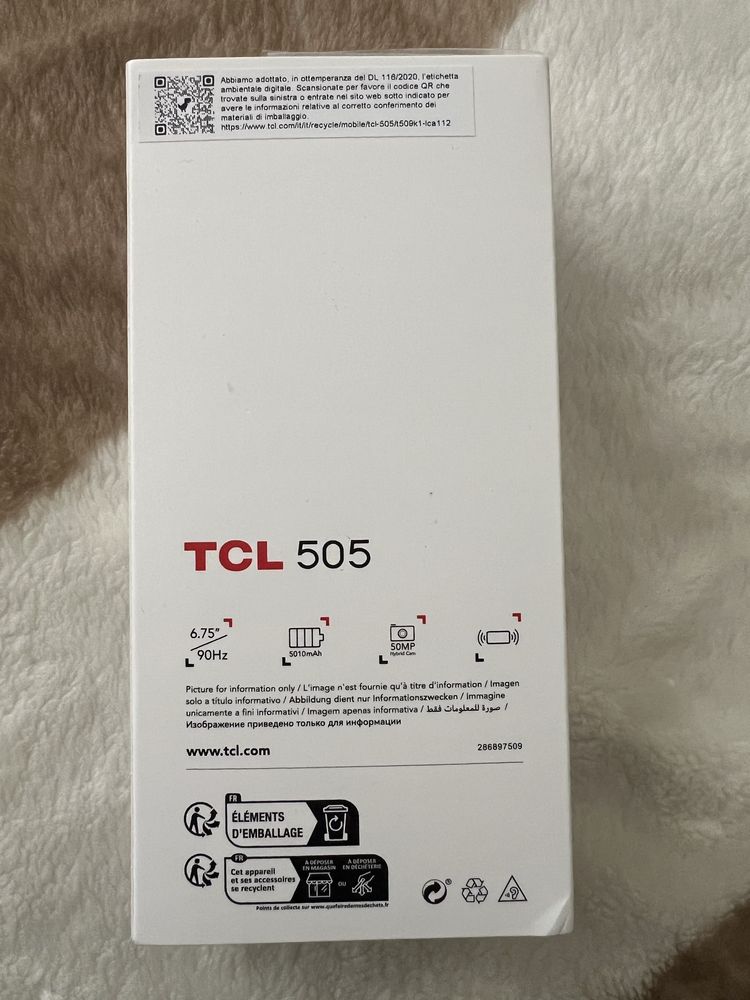TCL 505 128 gb чисто нов