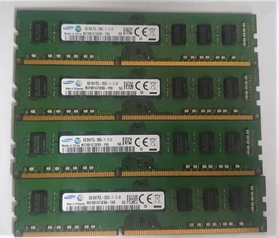 Kit memorie 16GB DDR3, 2 x 8GB DDR3L 1600 pentru calculator