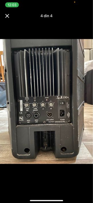 Vand o boxa electro voice sx 100+( dynacord fbt rcf )