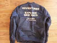 L Zara Men Bomber Jacket With back slogan