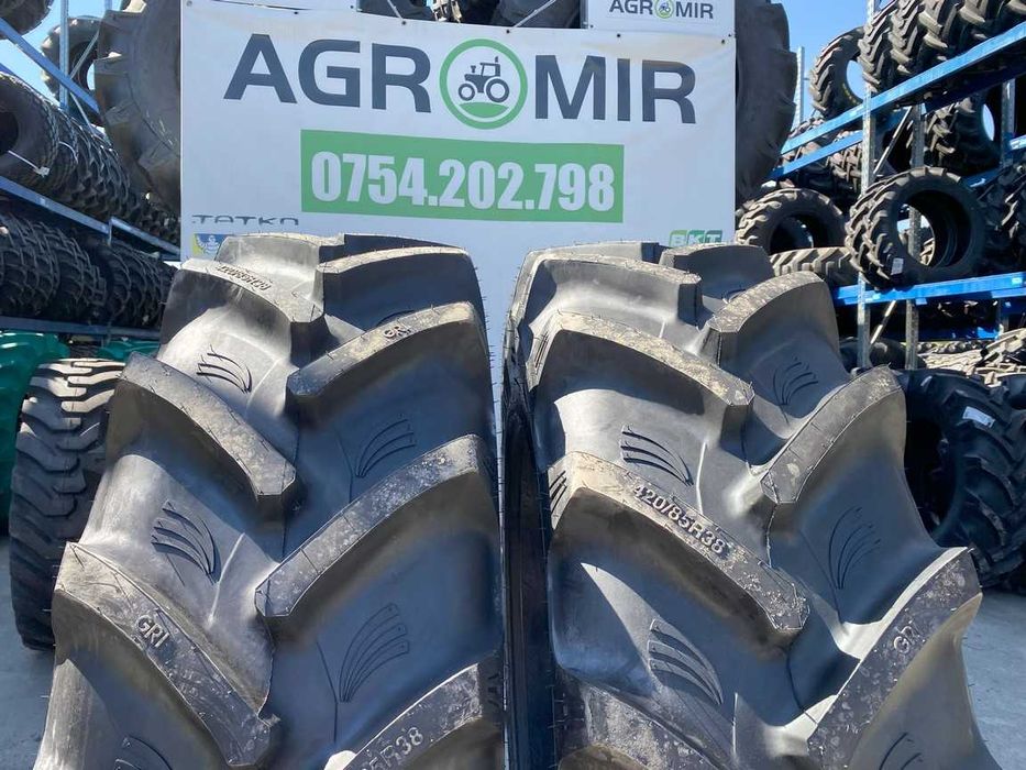 Anvelope radiale 420/85R38 pentru tractor spate noi marca GRI