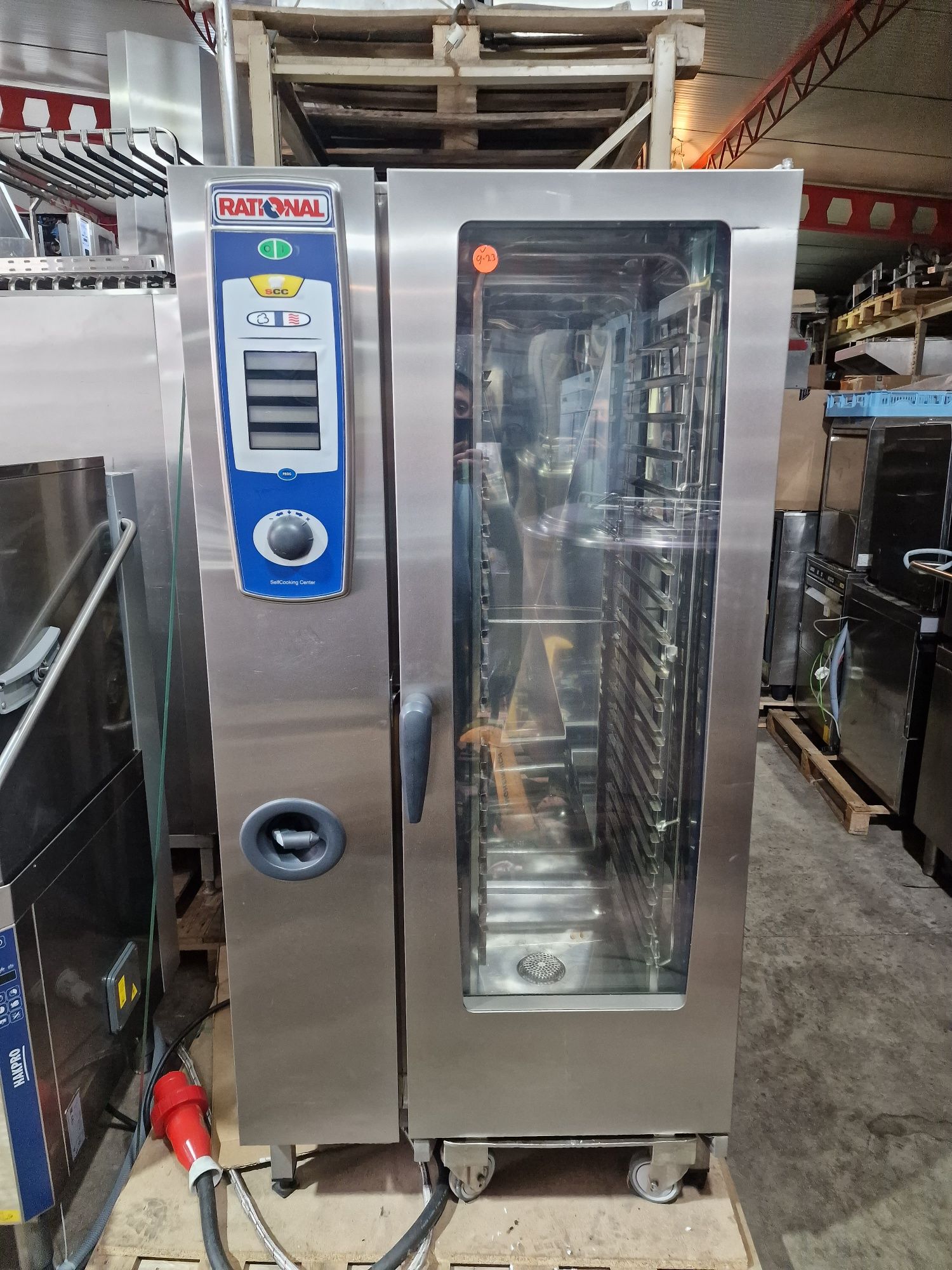 Cuptor Convectie Rational We 20 - 40 tăvi gaz/ curent