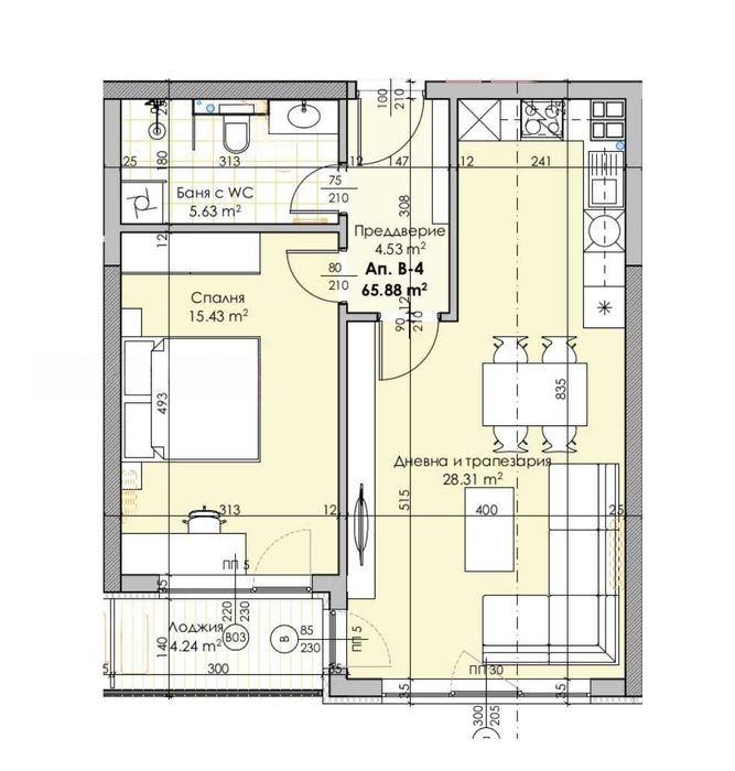 Продава се Двустаен апартамент в Пловдив, Кършияка - 80 кв.м за 1725 €/кв.м - Снимка #1