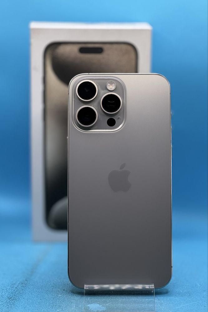 ГАРАНЦИОНЕН!!! Apple iPhone 15 Pro Max, 256GB, 5G, Natural Titanium