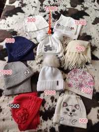 Шапки и наборы для девочки, шапка ушанка, натуральный песец
