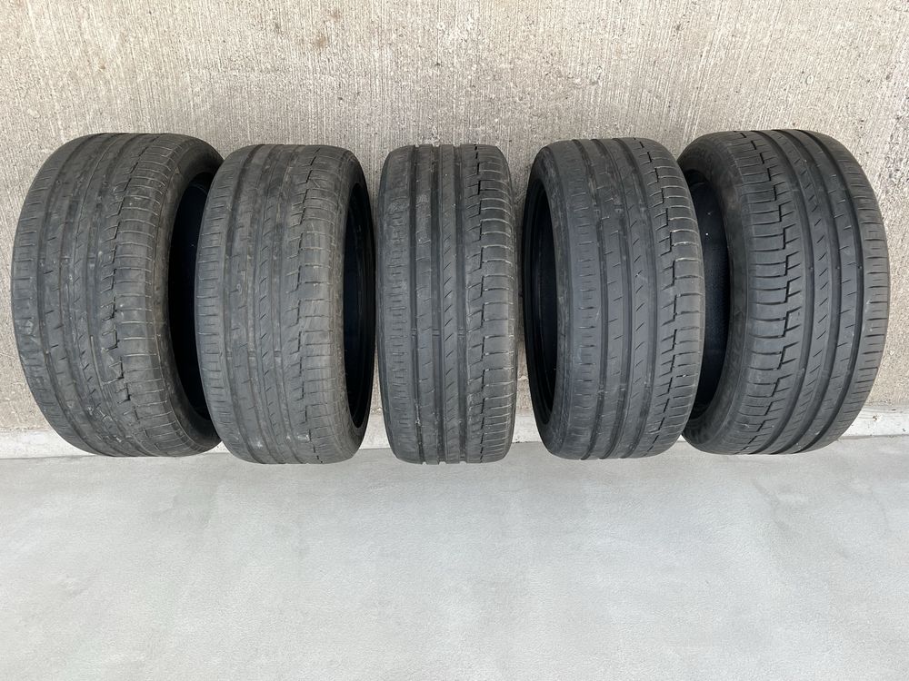 Se vând 5 Anvelope/Cauciucuri Continental Premium Contact 225/45/17